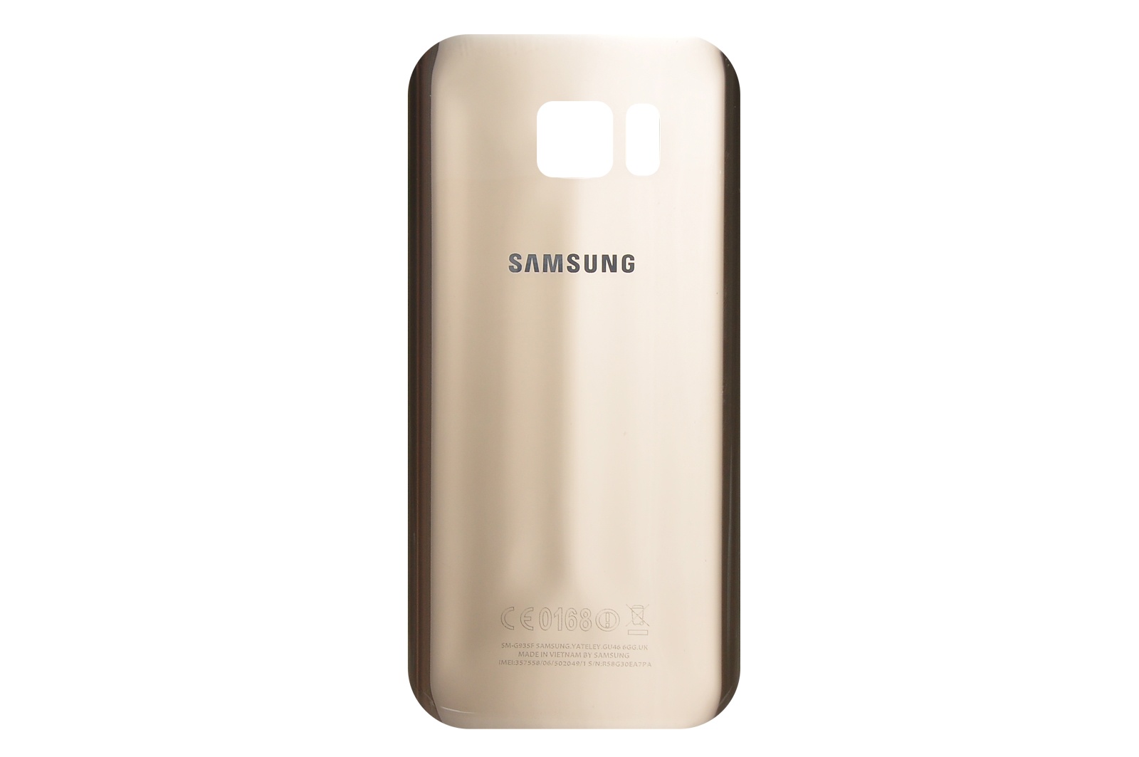 Задняя крышка для Samsung Galaxy S7 SM-G930/ Золотистый (снятый)