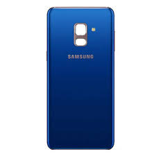 Задняя крышка для Samsung A8 (2018) A530 Cиний (снятый)