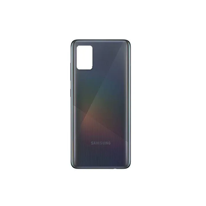 Задняя крышка для Samsung Galaxy A71 SM-A715/ Черный (снятый)