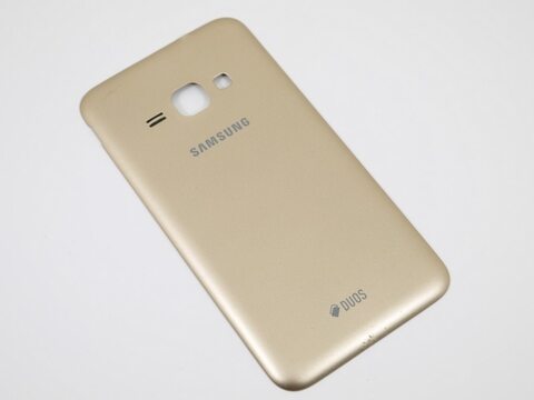 Задняя крышка для Samsung Galaxy J1 2016 SM-J120/ Золотистый (снятый)